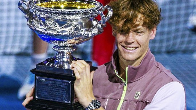 Sinner conquistó su primer Grand Slam