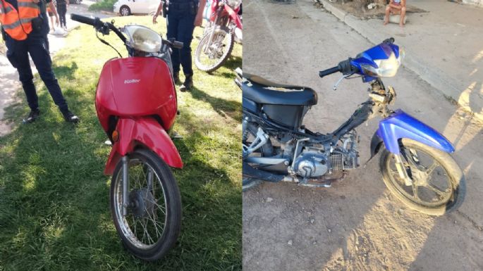 Retuvieron dos motos con pedidos de secuestro vigente