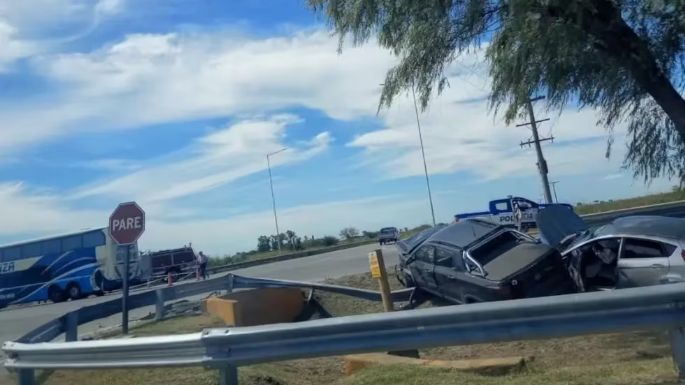 Dos hombres, de 76 y 77 años, fallecieron en un choque múltiple