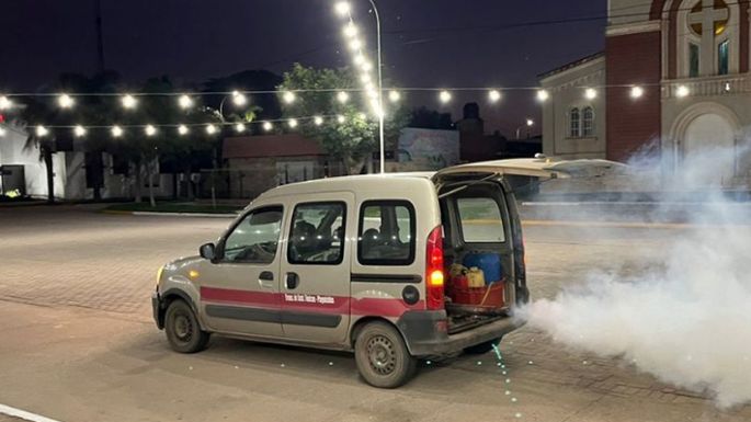 Fumigan contra mosquitos
