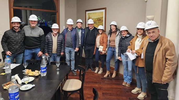 Presencia de una amplia zona