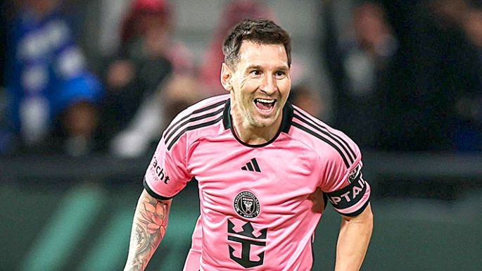 Messi metió su primer gol en el año