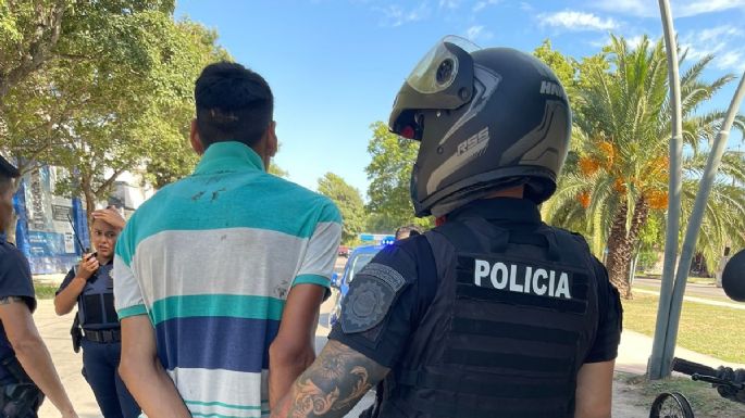 Intentó huir de un control policial y terminó detenido