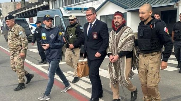Extraditaron a Chile al dirigente mapuche Facundo Jones Huala
