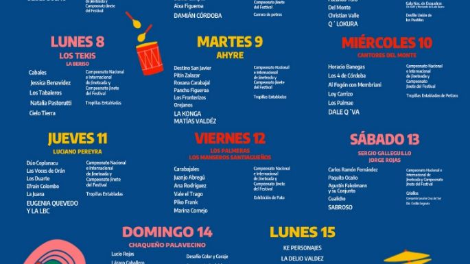 Comienza el Festival de Doma y Folklore de Jesús María