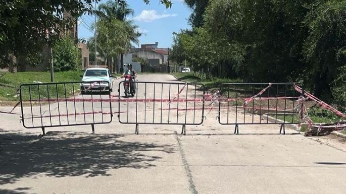 Inhabilitaron uno de los accesos al barrio La Reserva