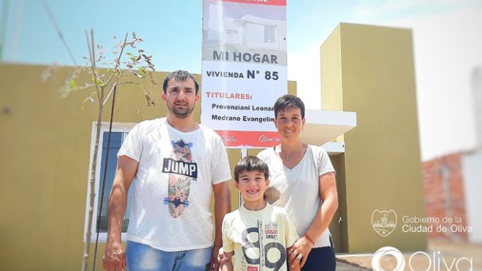 Entregaron la vivienda número 85