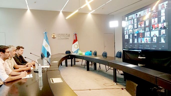 Encuentro virtual con los hospitales