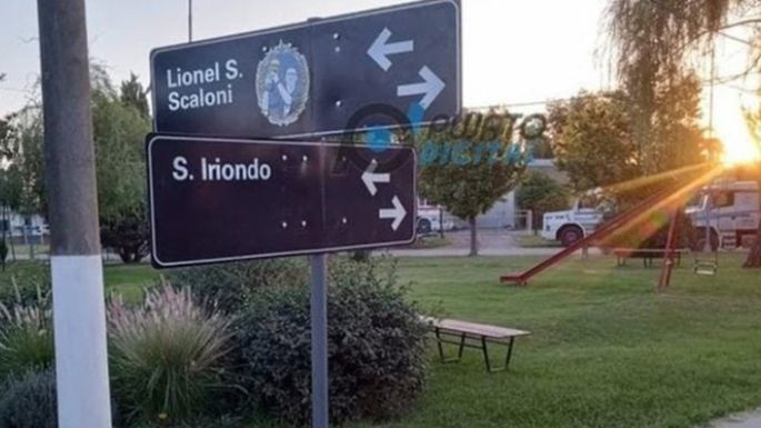 Scaloni tiene su “calle” en Pujato