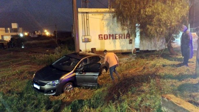 Dos siniestros por las lluvias