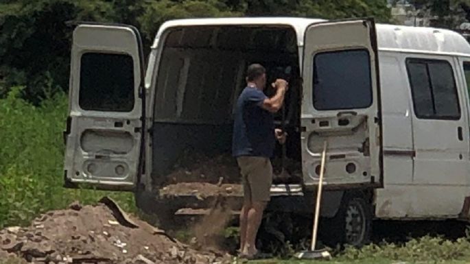 Denuncian que tiran basura en un predio del Malvinas Argentinas
