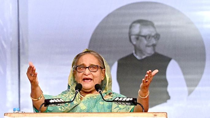 Sheikh Hasina, primera  ministra por quinta vez