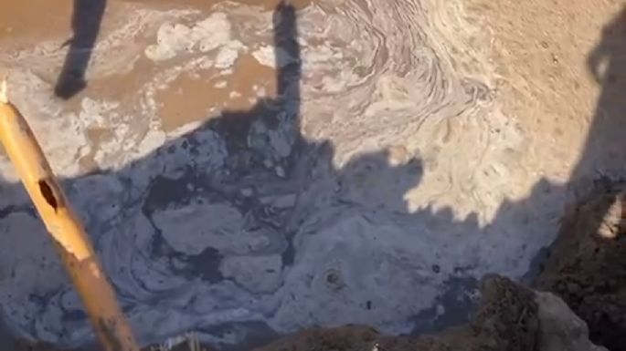 Baja presión de agua debido a la rotura de una cañería
