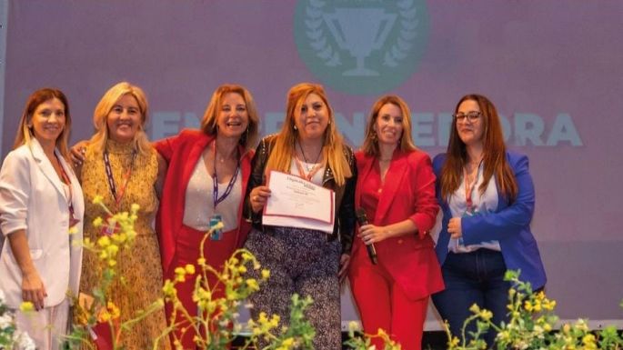 Una comerciante local fue premiada como "Emprendedora del año"
