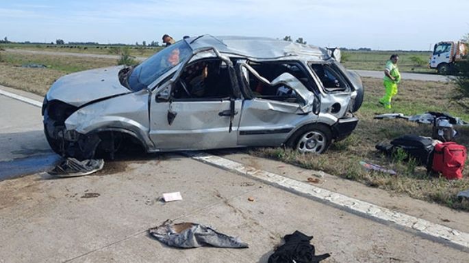 Fatalidad en la autopista: fallecieron dos mujeres