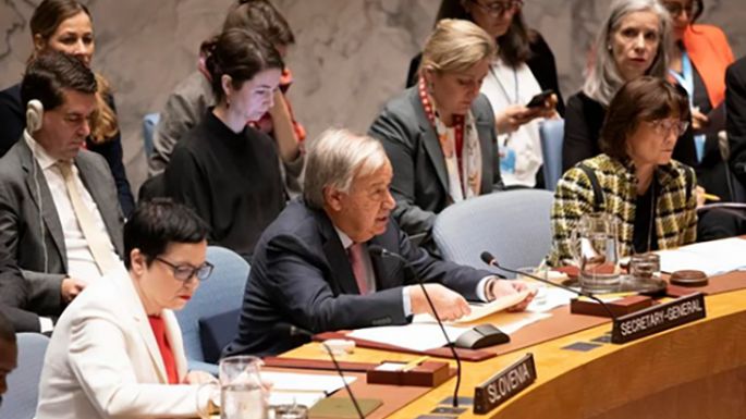 Guterres condenó el ataque de Israel contra fuerzas de paz de la ONU en el Líbano