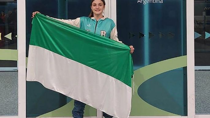 Kiara Pautasso participa  de un torneo en Brasil