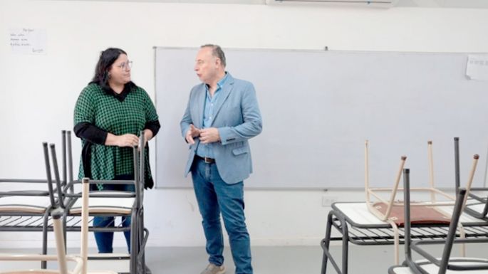 Los chicos estudian en su propio barrio