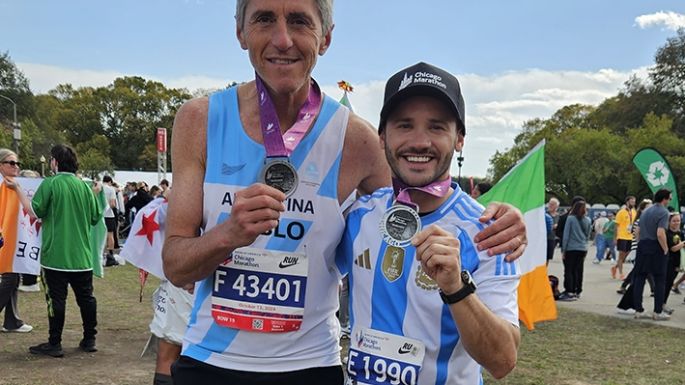 Ruiz y Longo completaron la prueba