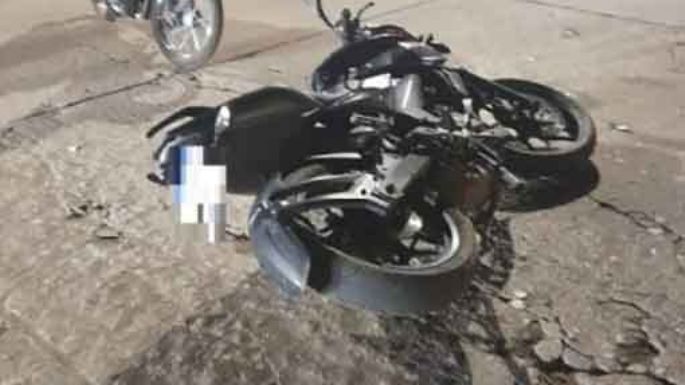 Un menor en moto, herido en un choque en barrio Bello Horizonte