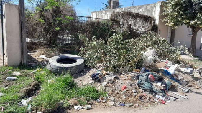 Reclamos por un sitio utilizado como "basural a cielo abierto"