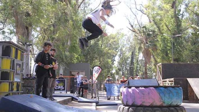El parkour desplegó su “vuelo”