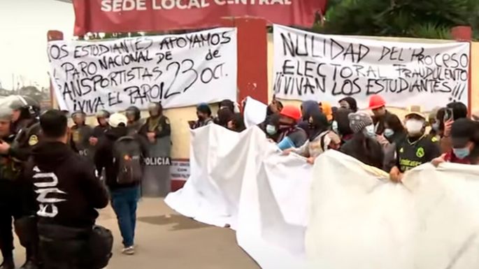 Estudiantes denunciaron ataques de infiltrados en una Universidad