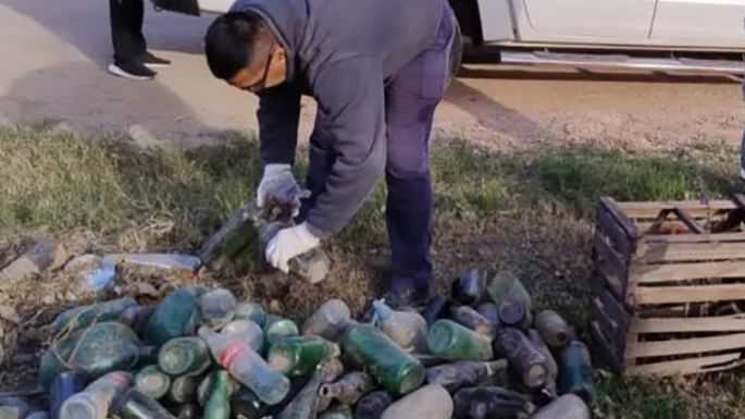 Descacharreo en dos barrios de Villa Nueva