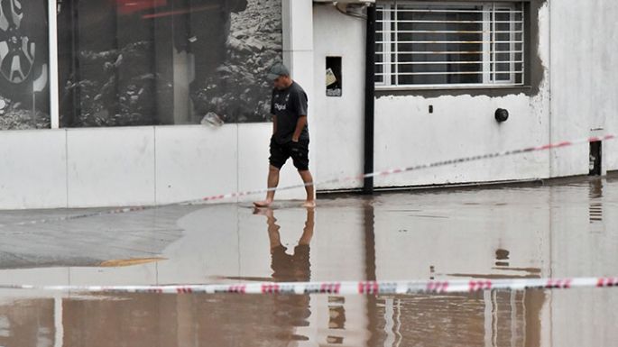 Problemas en las Villas por la caída de una lluvia torrencial