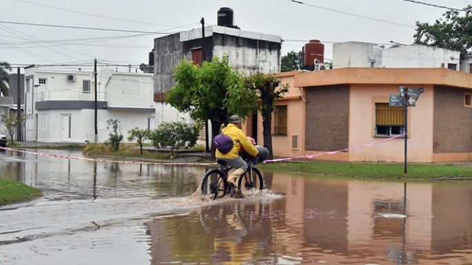 Problemas en las Villas por la caída de una lluvia torrencial