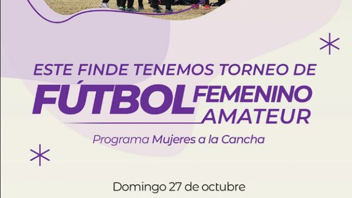 Nueva fecha del Torneo Municipal de Fútbol Femenino Amateur