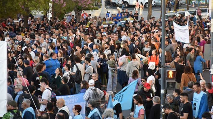 Una gran marcha universitaria