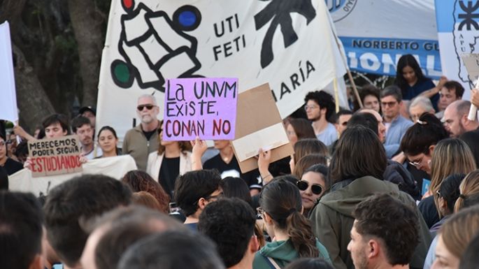 Una gran marcha universitaria