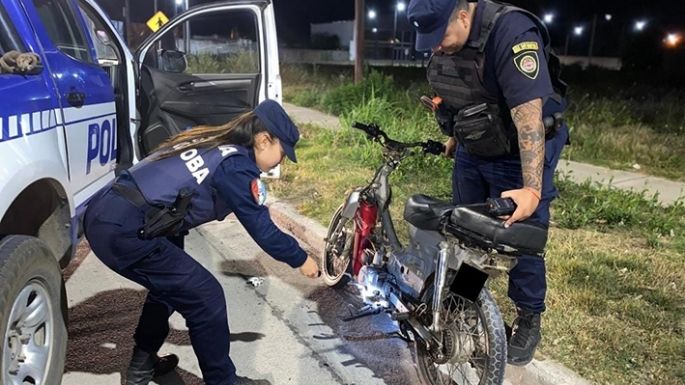 Quiso robar una moto y trató de escapar, pero...