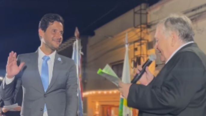 El intendente Tagni despidió a "Cacho" Aguilar