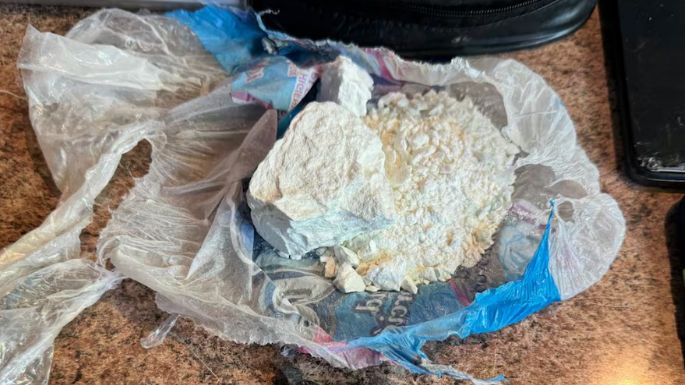 Encontraron droga en un pañal de bebé