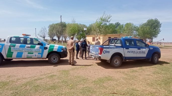 Clausuraron un frigorífico clandestino en zona rural