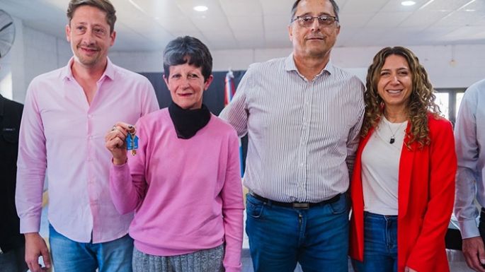 Entregaron 12 viviendas Semilla