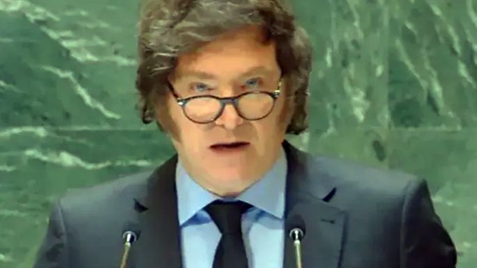 Milei en la ONU: discurso sacado de una serie