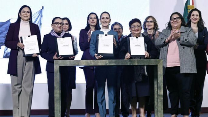 Sheinbaum impulsa reformas de género y en materia laboral