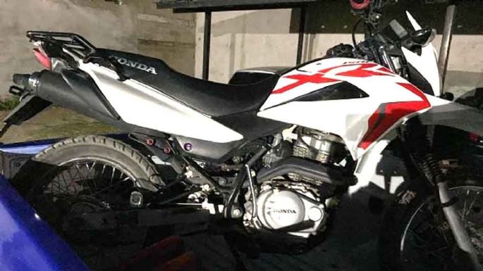 Robaron una moto y pedían dinero para devolverla
