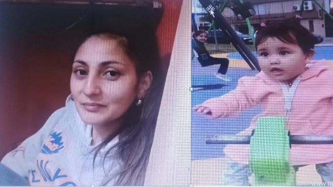 Buscan a una mujer y su hija de un año