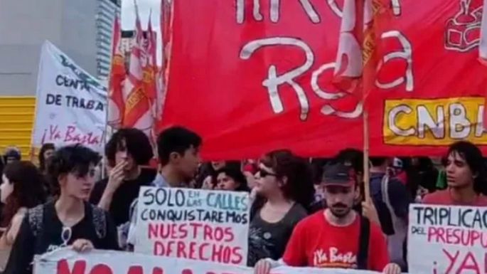 Nueva marcha universitaria en reclamo del presupuesto