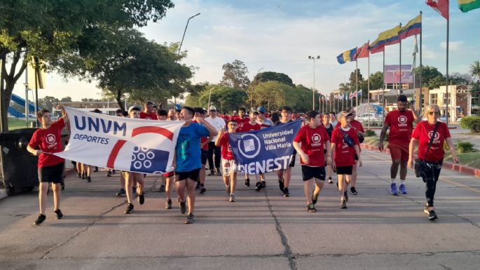 Se realizó la Caminata por la Salud de la UNVM