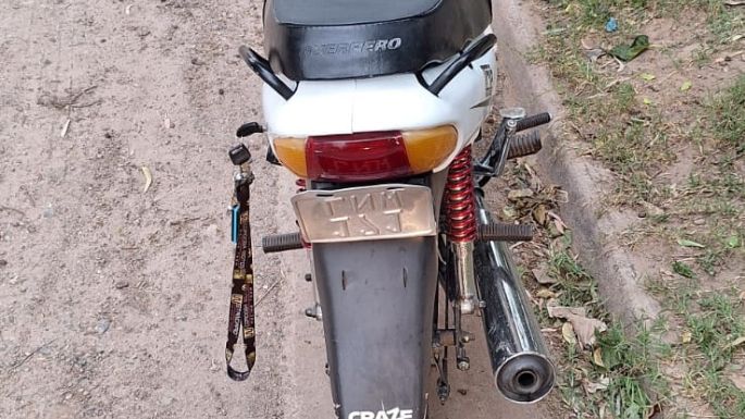 Robaron una moto y la abandonaron con la llave puesta a pocas cuadras
