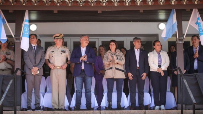 Llaryora y Bullrich inauguraron una nueva unidad de Prefectura Naval en Embalse
