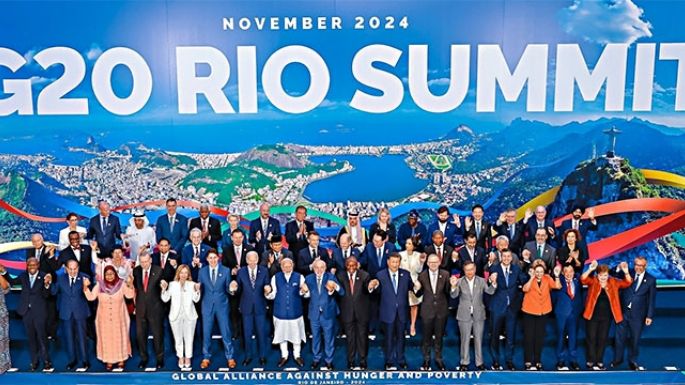 Brasil: Milei, en el G20, con reuniones y sin foto general