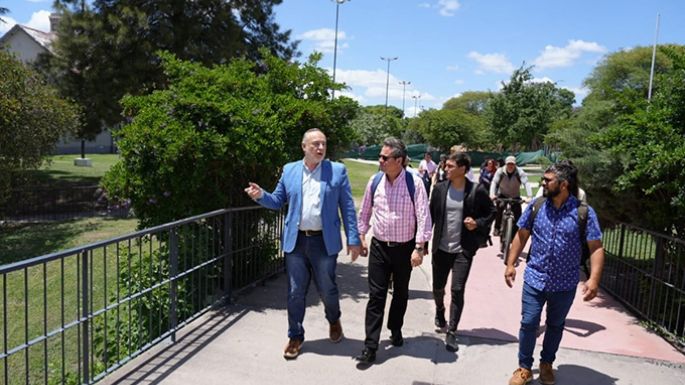 Funcionarios de Chile en la Villa