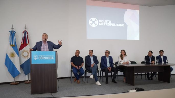 Se presentó el Boleto Metropolitano en la ciudad