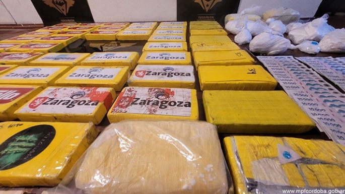 Incautaron más de 70 kilos de cocaína